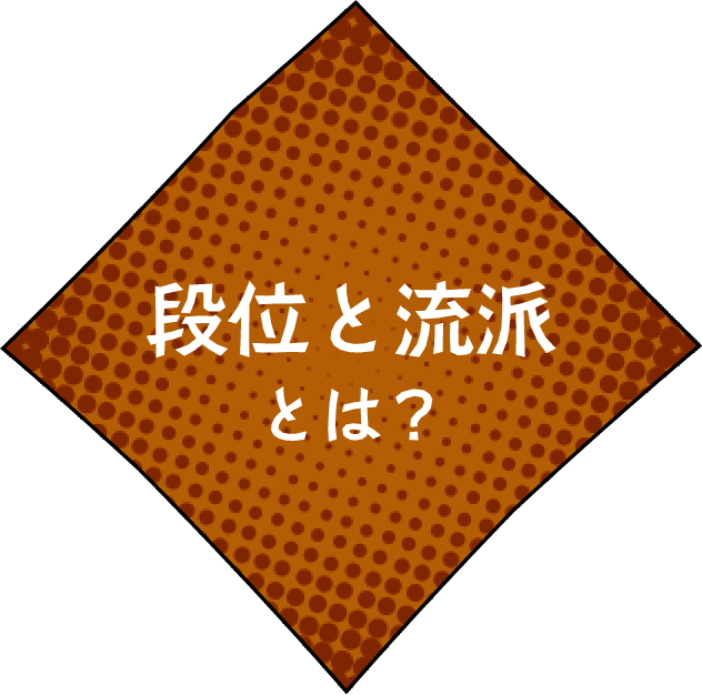 段位と流派とは?